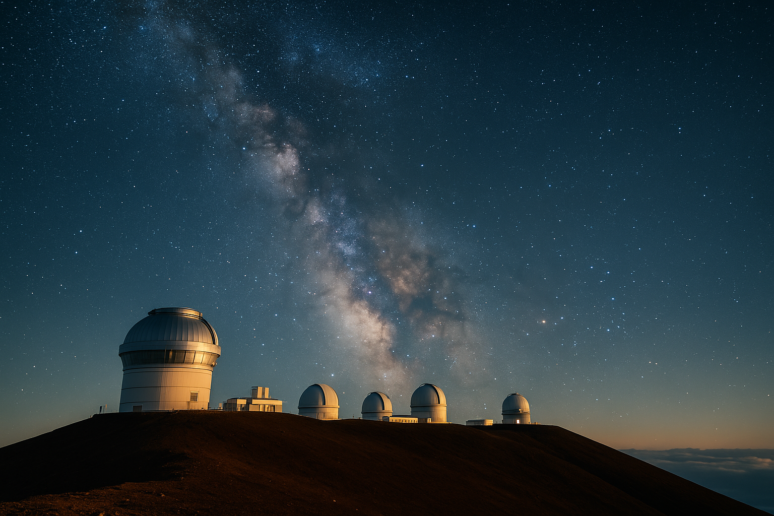 🌌 2️⃣ 마우나케아, 하와이 – 세계 최고의 별 관측지