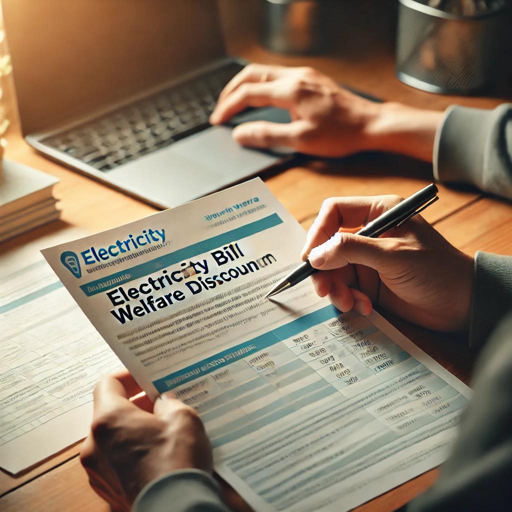 전기요금 복지할인 신청서
