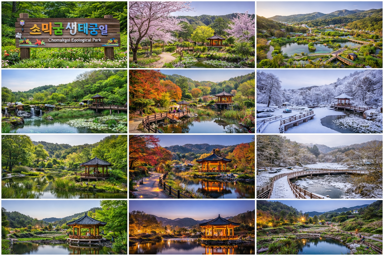 초막골 생태공원 생태탐방 코스 완전정복 (동식물정보, 탐방로, 지도)