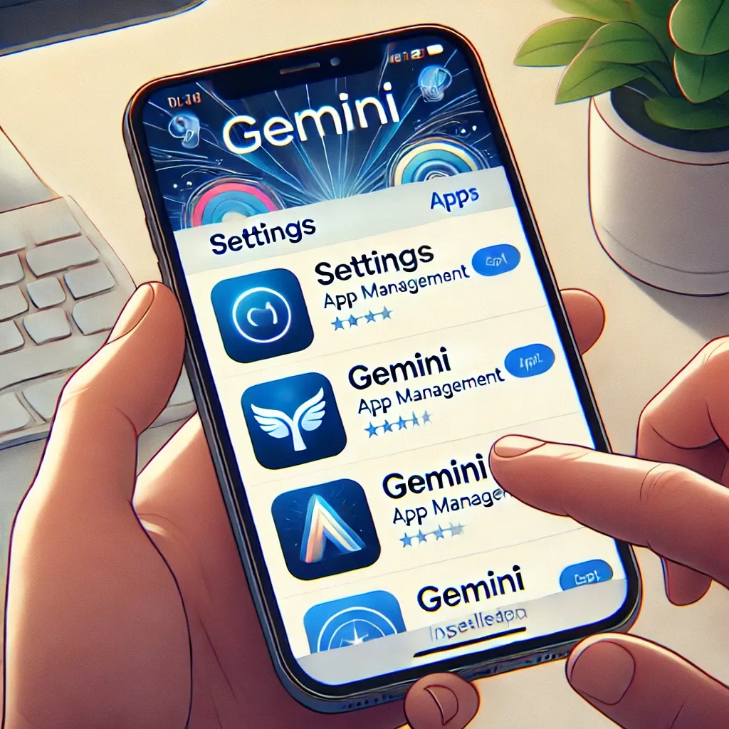 스마트폰-설정에서-gemini-앱-선택