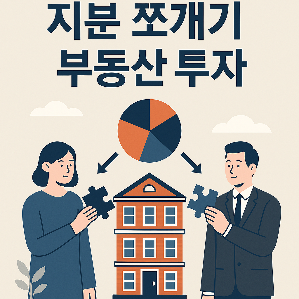 지분 쪼개기 부동산 투자 방식의 이해와 전략