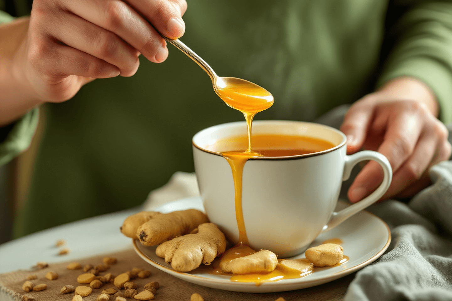 생강차 사진입니다.