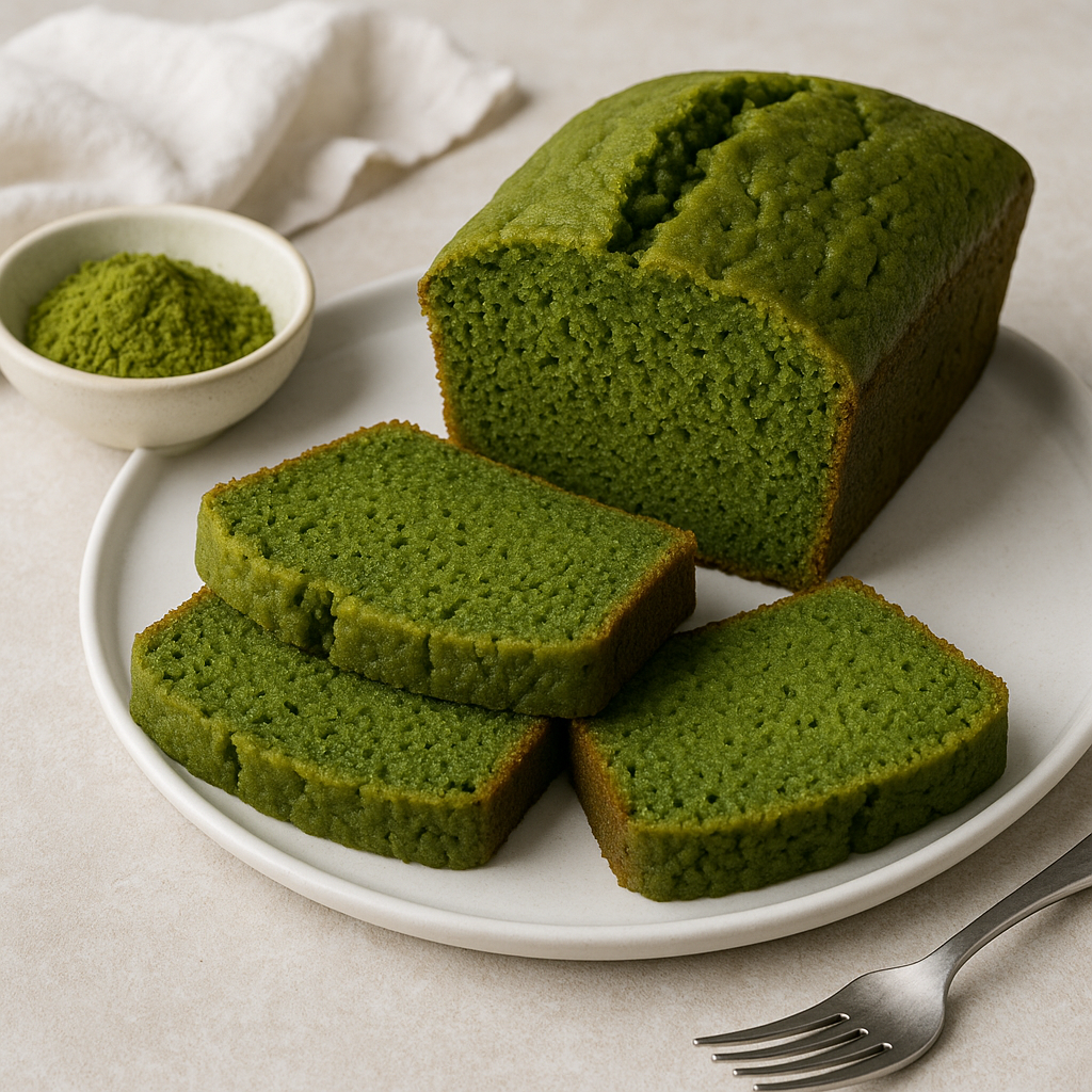 말차 파운드케이크