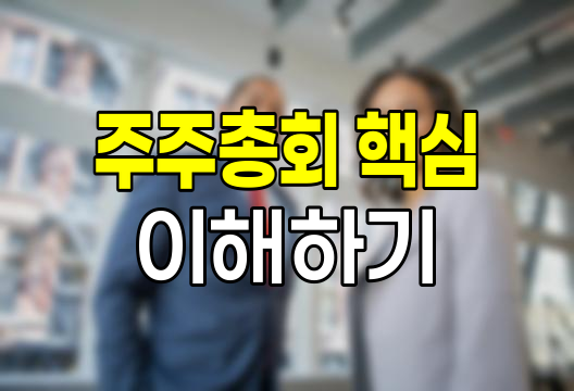 주주총회의 핵심, 권한, 결의사항, 일정