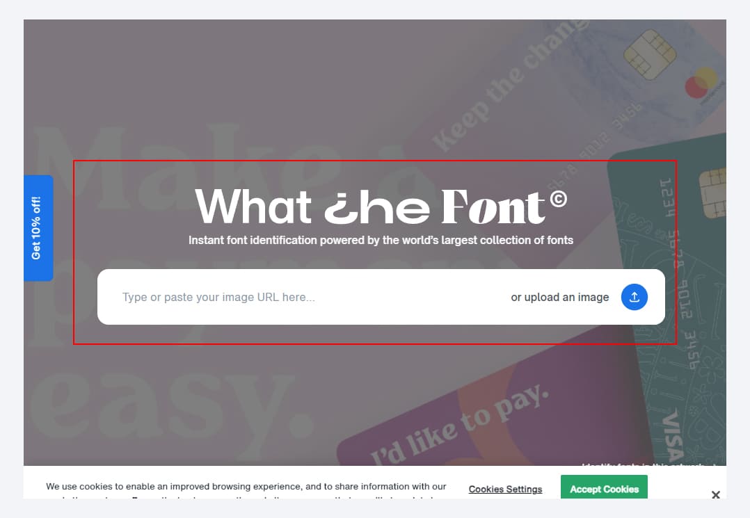 폰트 검색 이미지