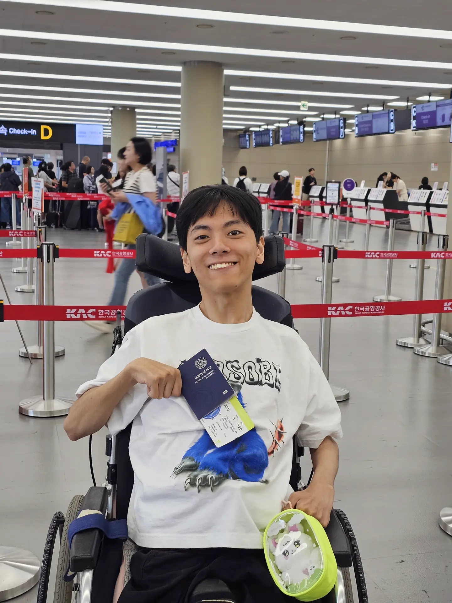 항공사 휠체어 서비스 사전 신청