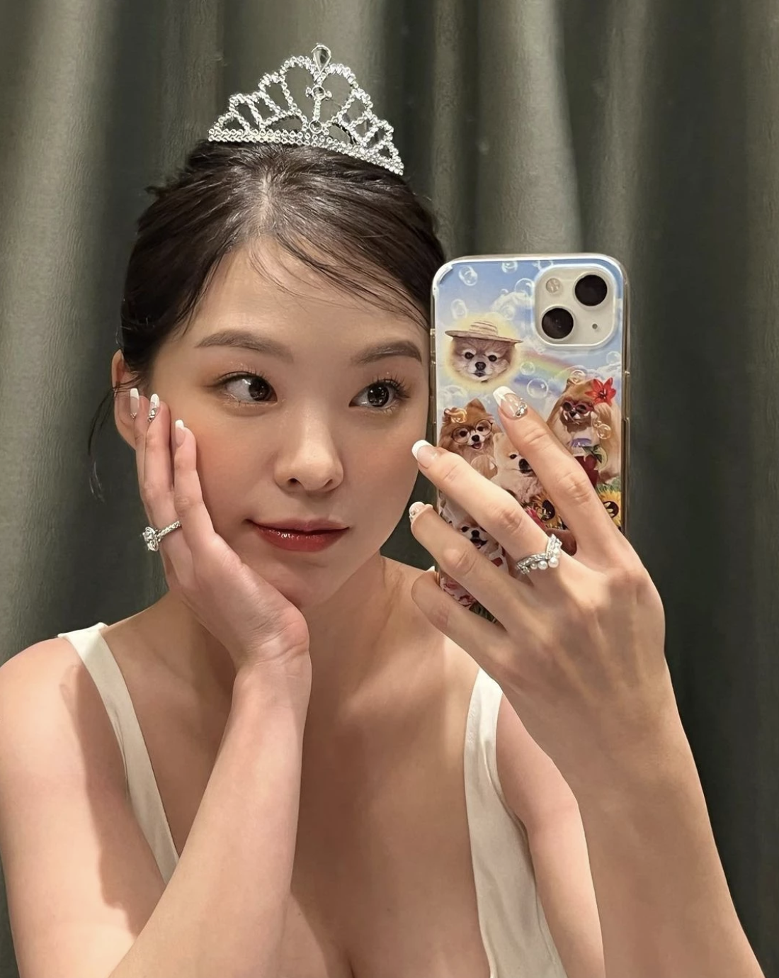 하늘 웨딩드레스