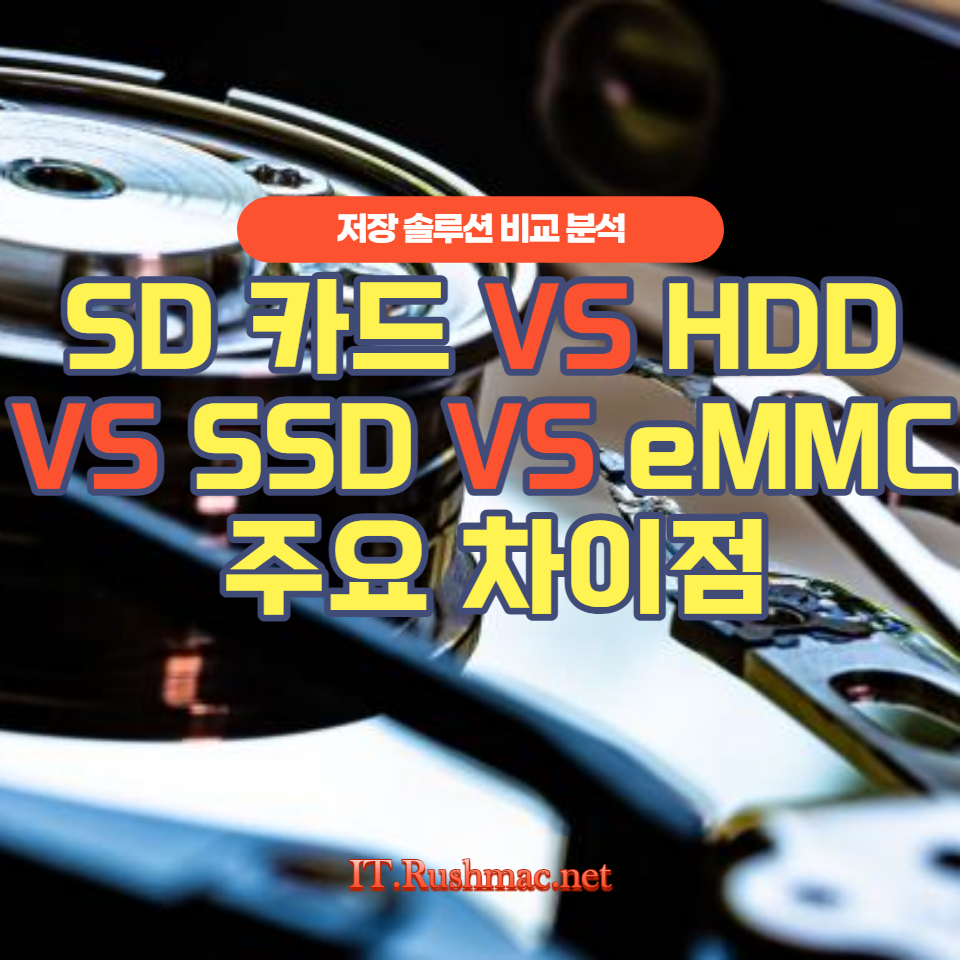 데이터 저장의 속도, 용량, 내구성, 가격 등 다양한 측면에서 이들 저장 솔루션을 비교하여 최적의 선택을 할 수 있도록 도와드립니다