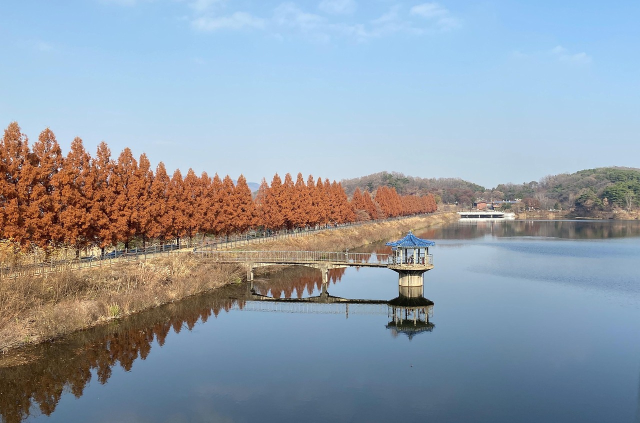 호수경관