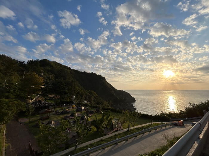 울릉도-학포노을집