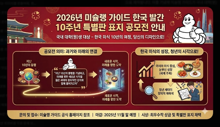 미슐랭 가이드 서울 2026 완벽 정리