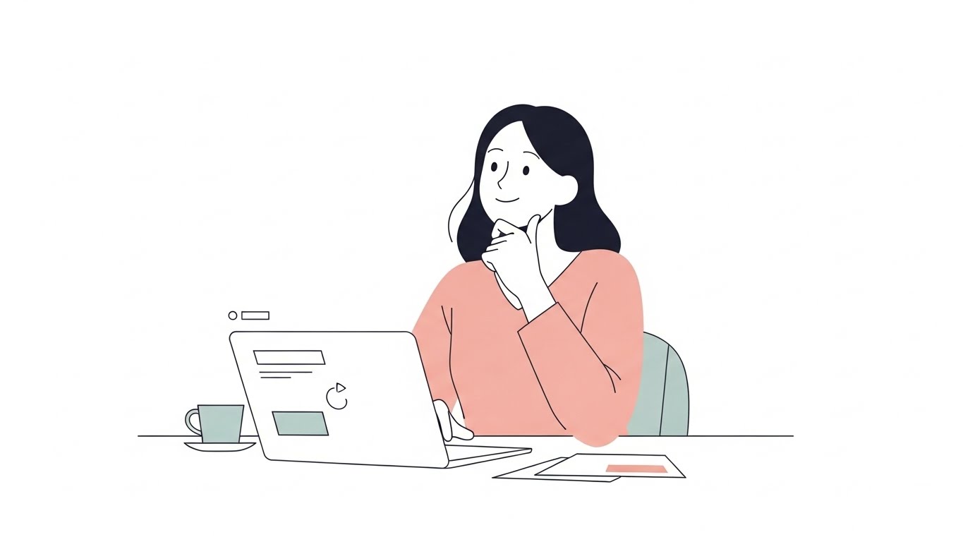 집에서 창업 아이디어를 정리하며 계획서를 작성하는 여성의 장면, 여성창업지원금은 경력단절&middot;예비창업자라면 지금부터 준비해야 합니다.