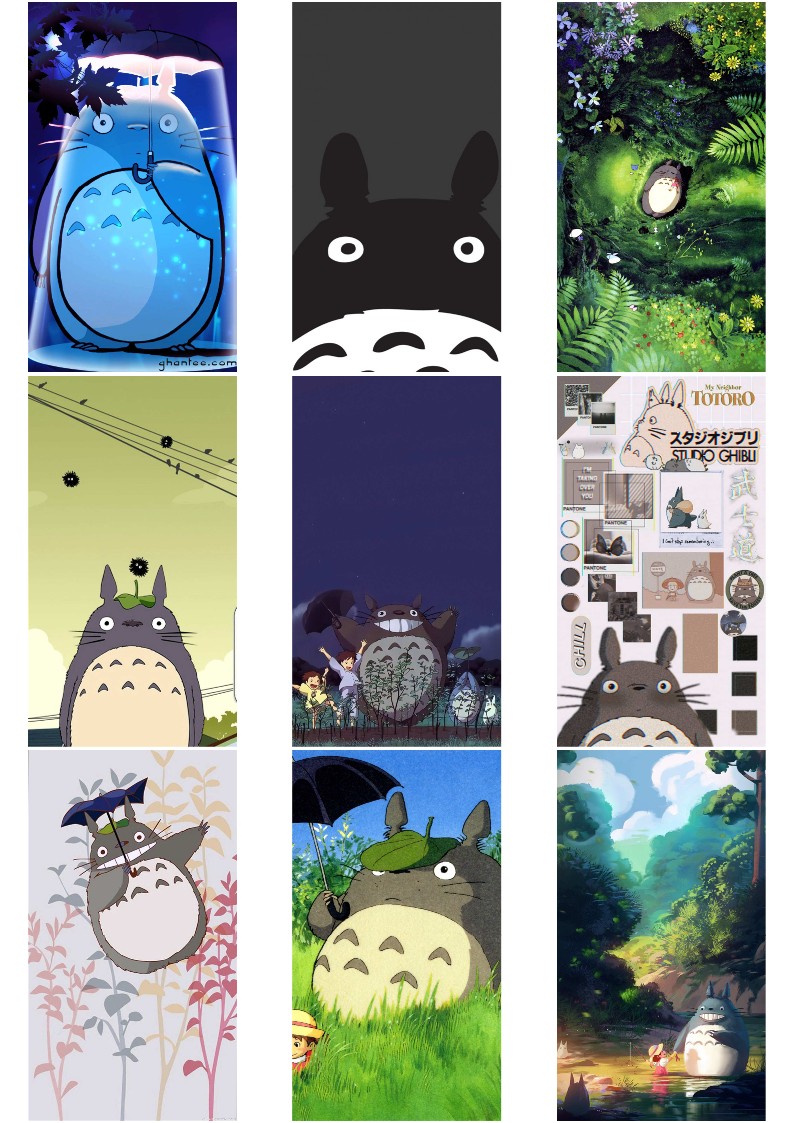 이웃집토토로 배경화면 지브리 컴퓨터 아이폰 아이패드