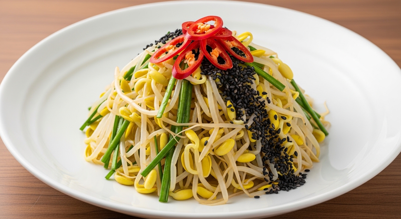 콩나물무침레시피양념장삶는시간