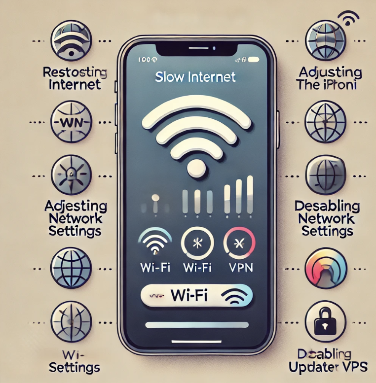 아이폰 인터넷이 느려졌을 때 해결하는 방법