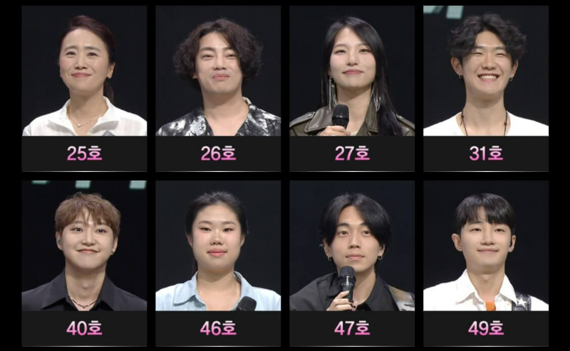 싱어게인3-3라운드-진출자