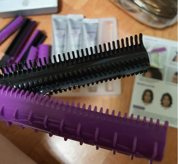 클립에 미리 약품을 발라줍니다.