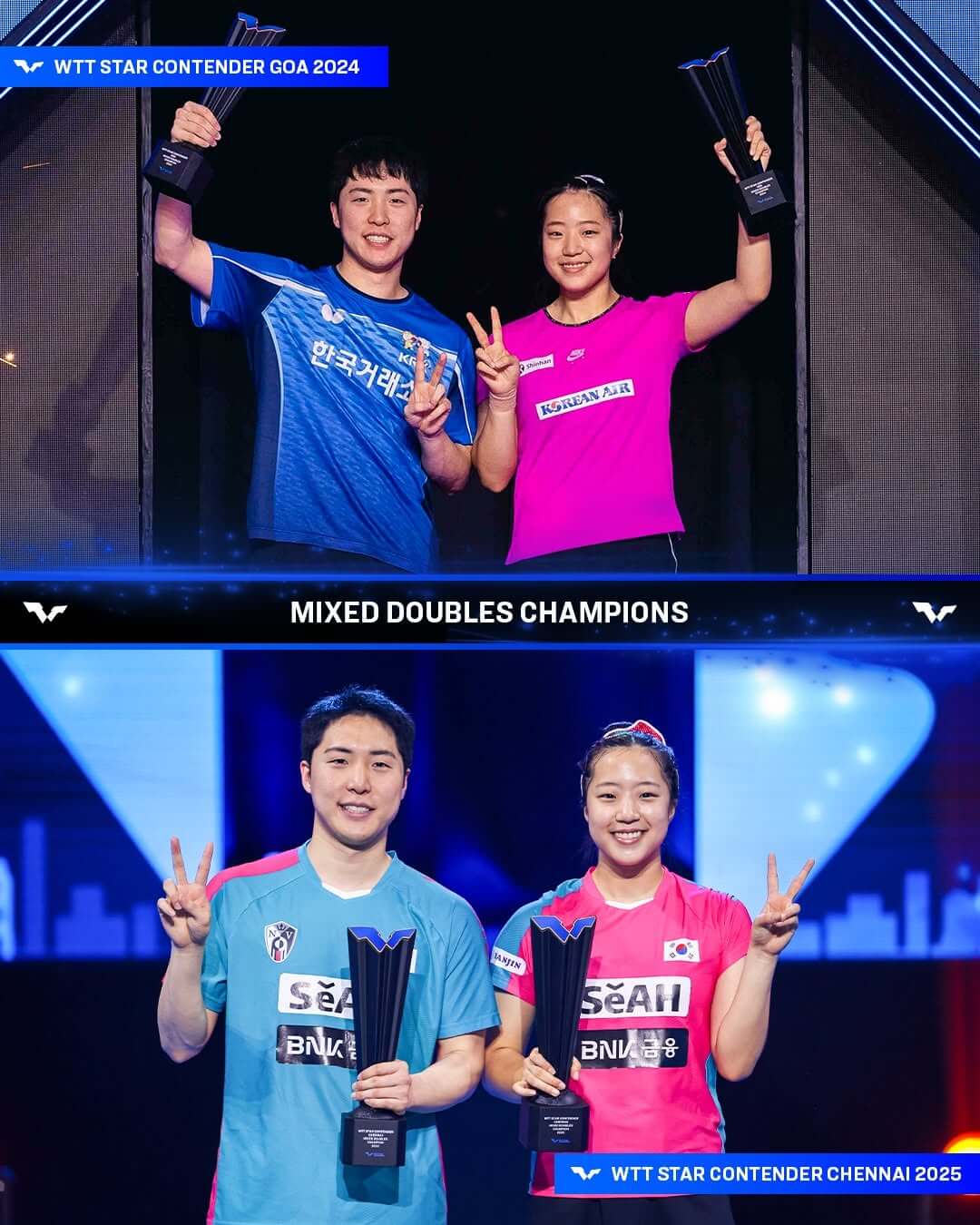 WTT 첸나이 신유빈 임종훈 혼합복식 우승 결과 상금