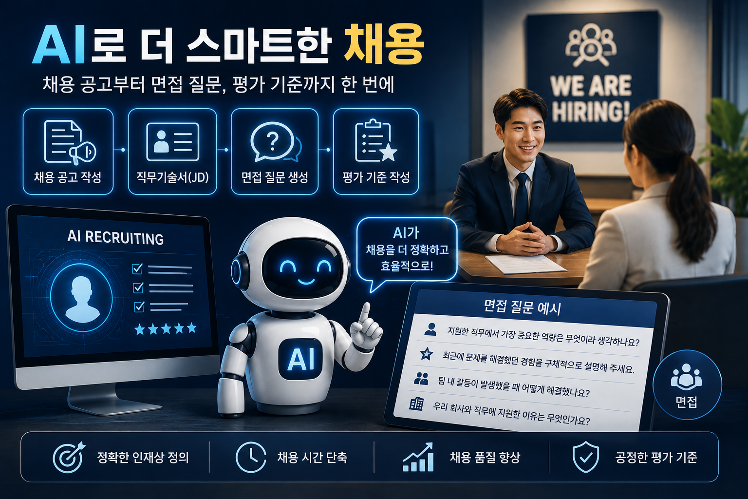 AI로 채용 공고와 면접 질문을 만든 실무 경험 ❘ 채용 공고부터 평가 기준까지