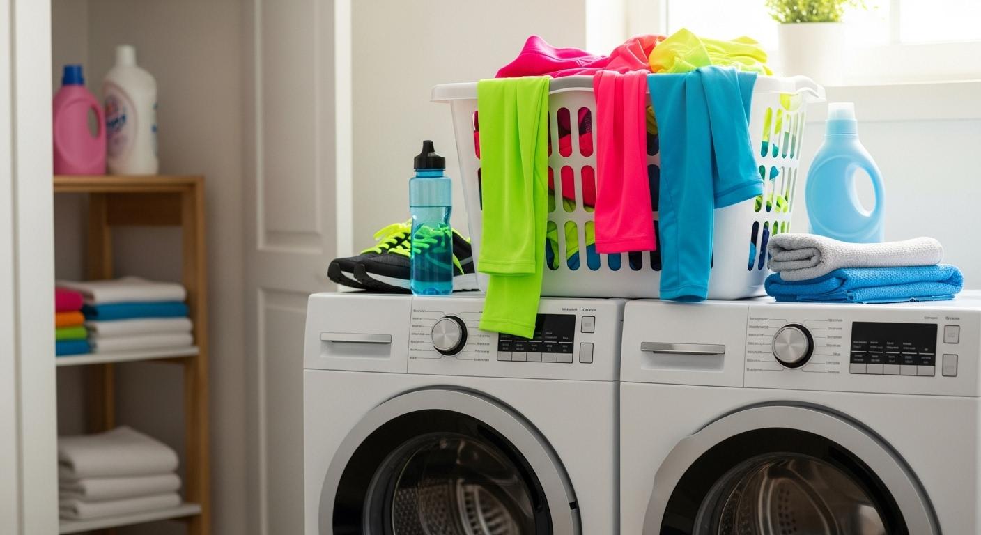 운동복 빨래 매일