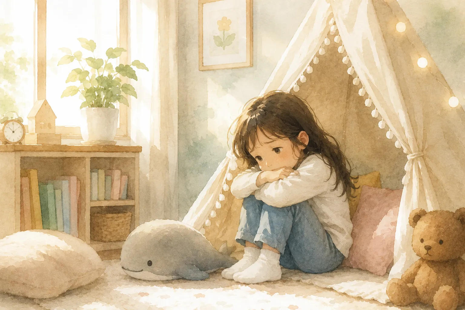 걱정이 많은 아이, 불안을 이해하는 것부터 시작하세요.