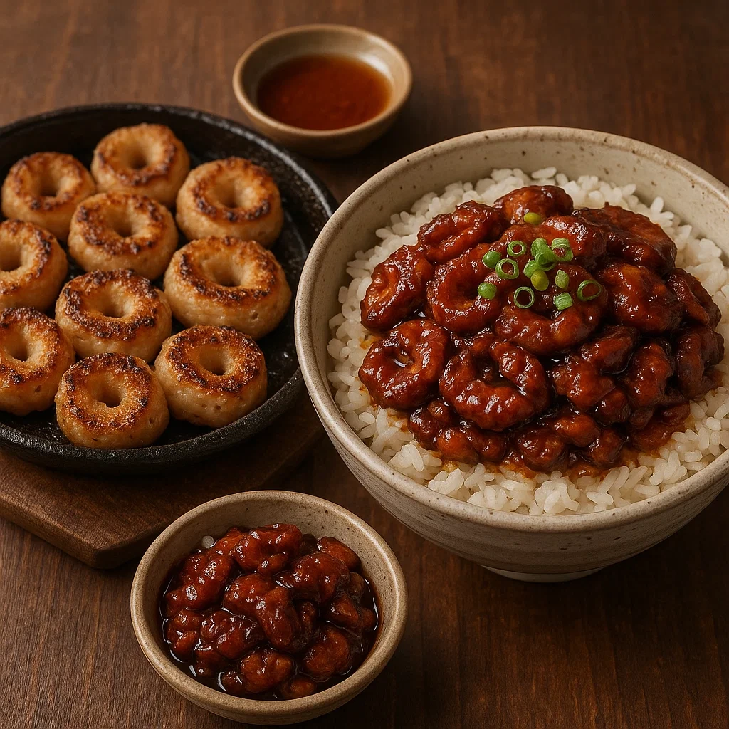 대창구이와 덮밥