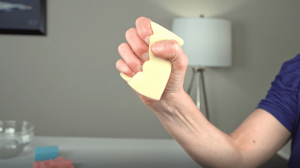 목쿠션 고르는법 메모리폼 복원력