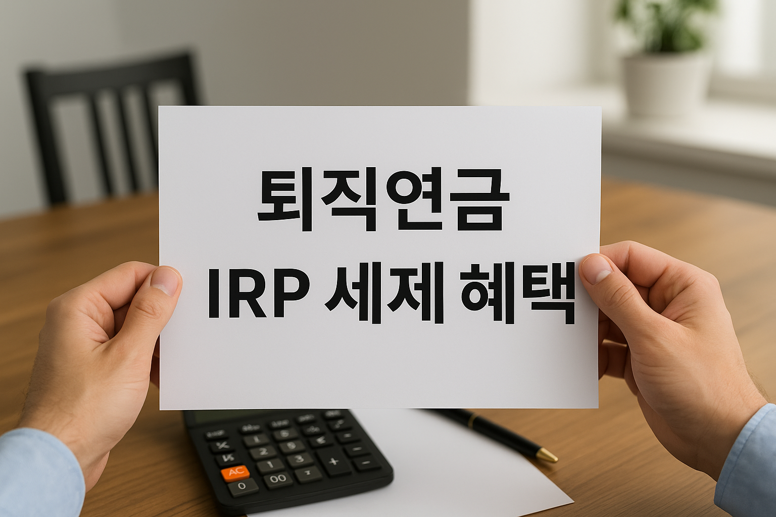 퇴직연금 IRP 관련 사진