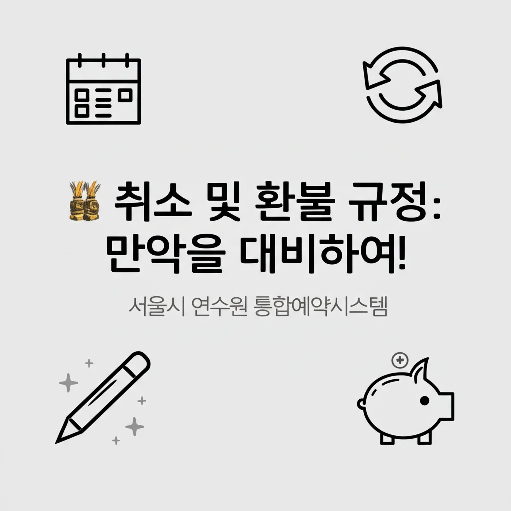 서울시연수원통합예약시스템_cancellation