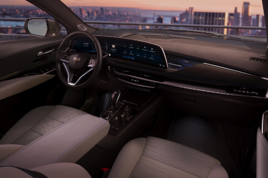 캐딜락 XT4 내부 디자인