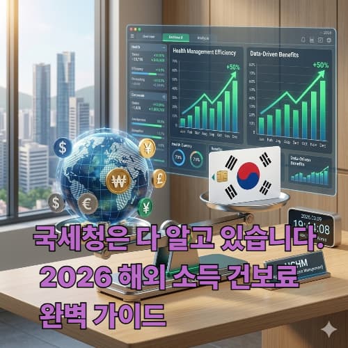 2026 건강보험 개편 가이드: 해외 임대 소득과 피부양자 관리법