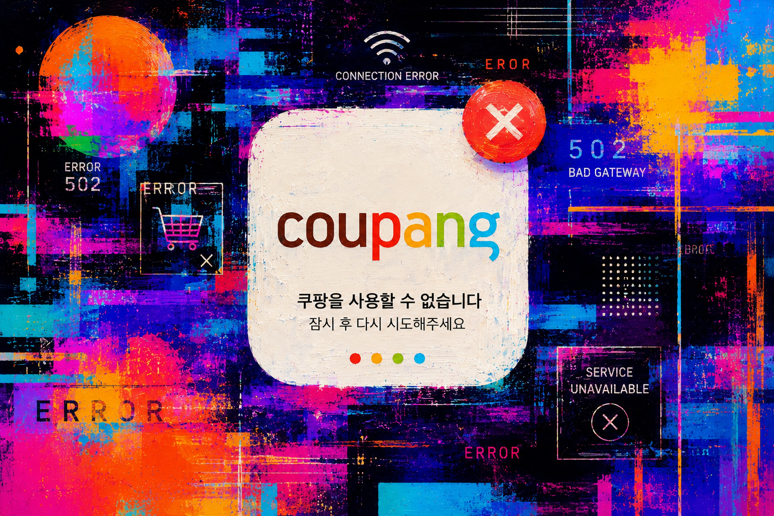 쿠팡오류해결방법
