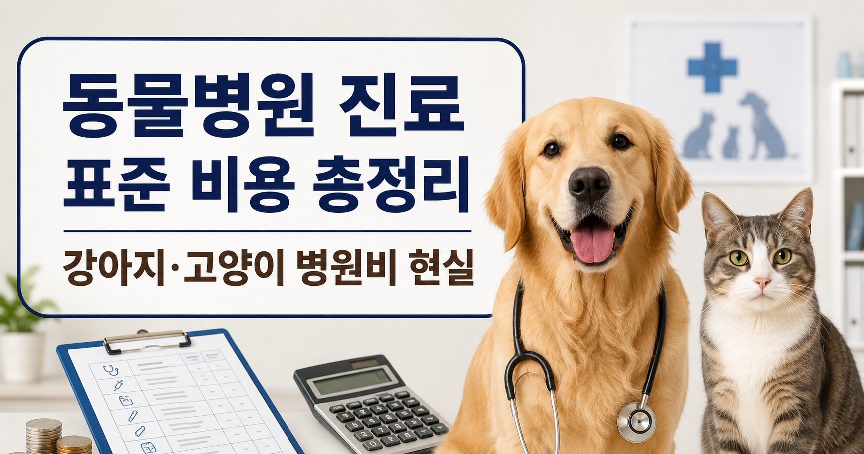 동물병원 진료 표준 비용