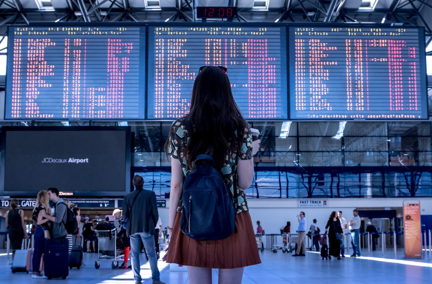 해외여행가는 사진