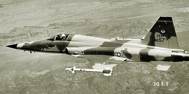 3세대 전투기 노스럽 F-5 프리덤 파이터