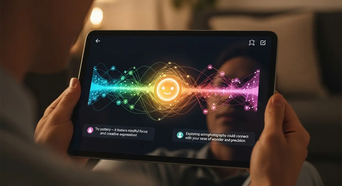 <img src="ai_emotional_growth_companion.webp" alt="AI가 감정을 이해하고 개인의 성장을 돕는 디지털 친구로 진화">