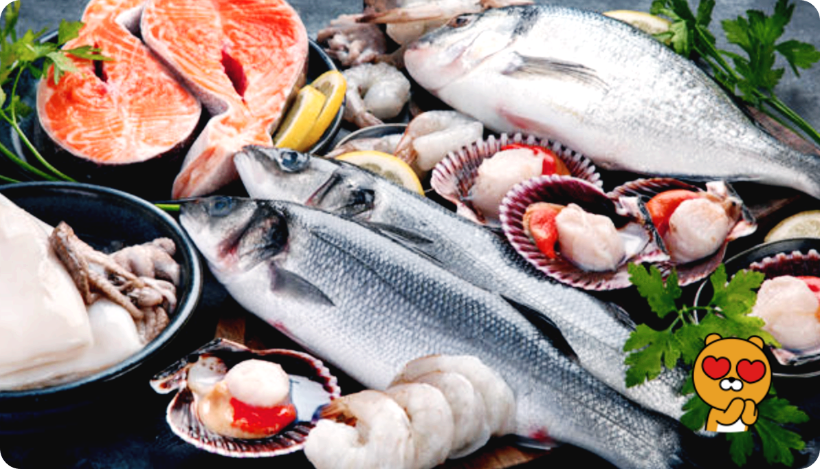 건강에 좋은 해산물 TOP 8
