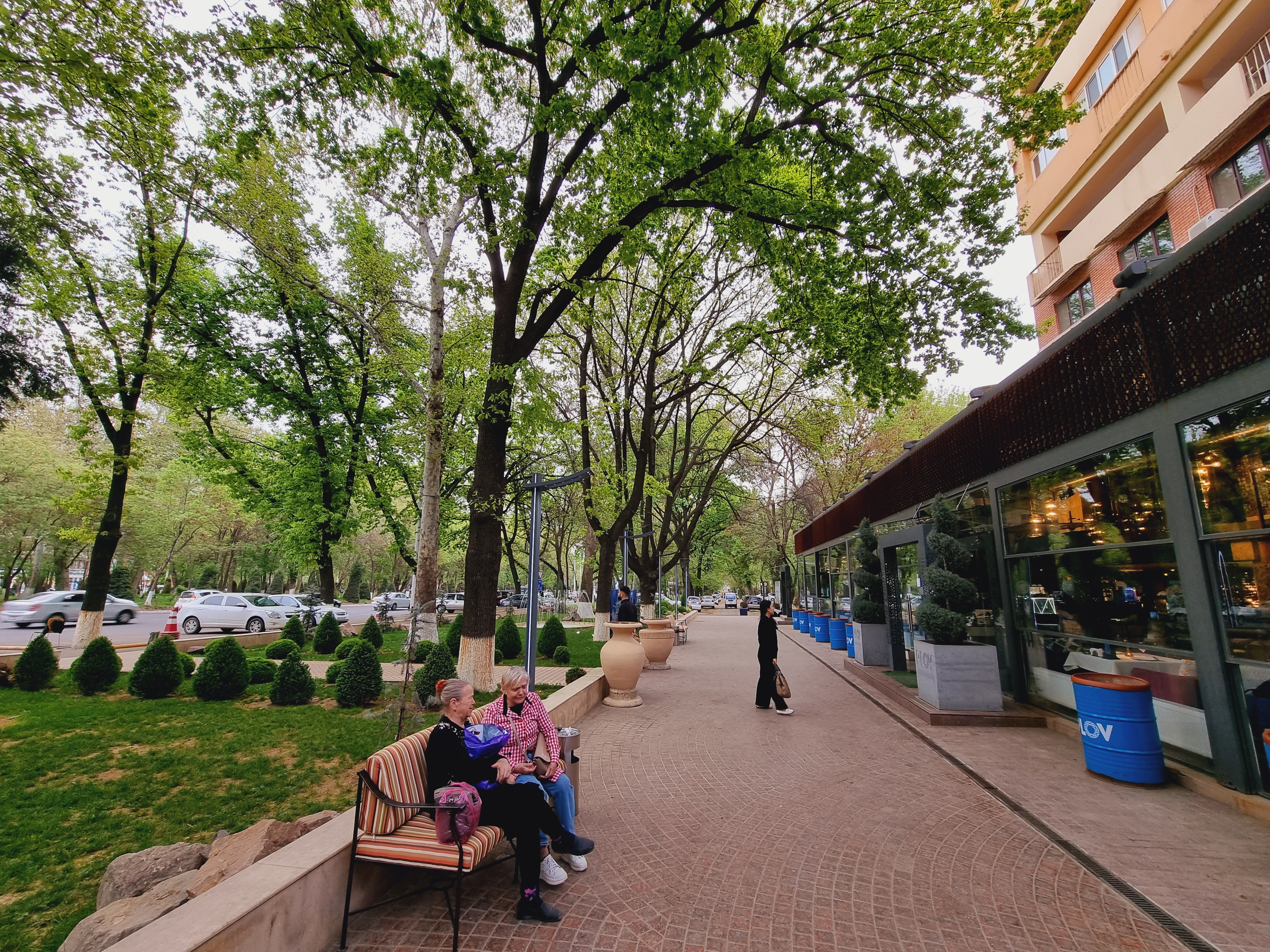 레스토랑 주면 환경