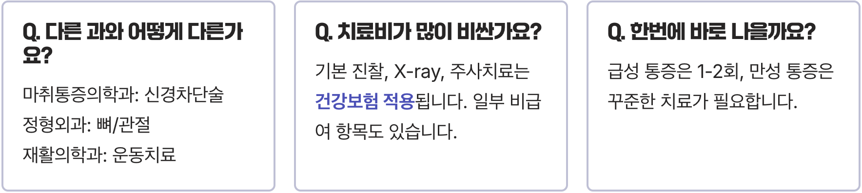 통증클리닉 초진 절차와 진료 과정, 처음 방문할 때 준비해야 할 사항