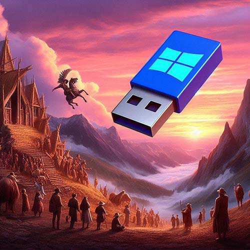 윈도우10-USB-설치