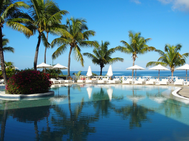 모리셔스 리조트 모습