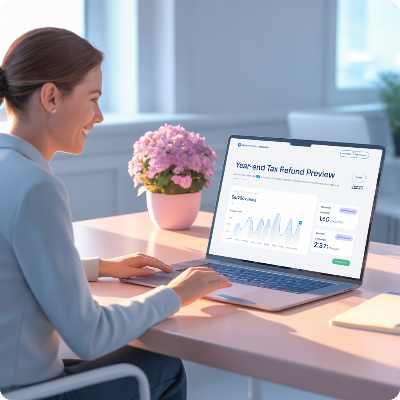 연말정산 미리보기 이미지