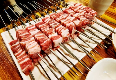 큐민양꼬치2인분