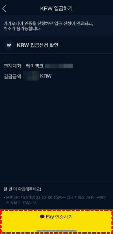 카카오페이-인증요청