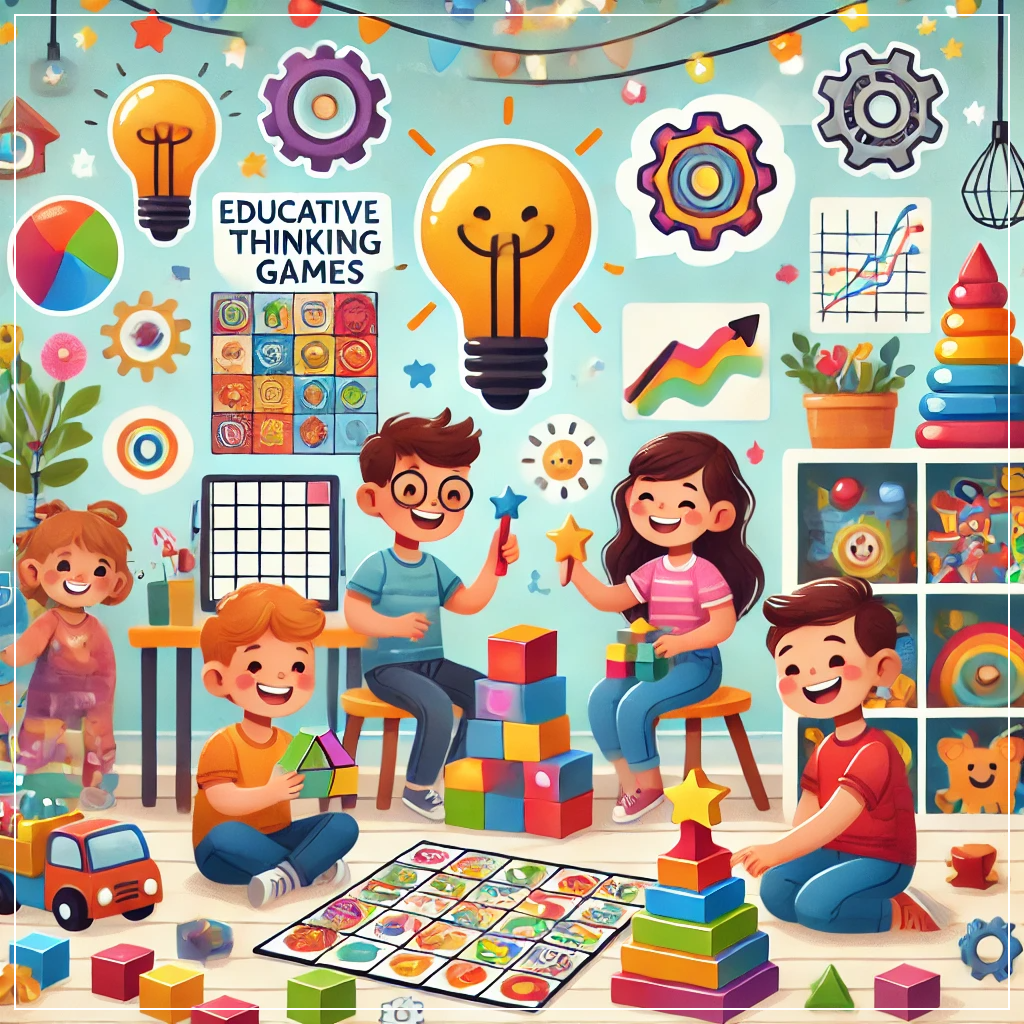 어린이 사고력 게임으로 창의력 쑥쑥!