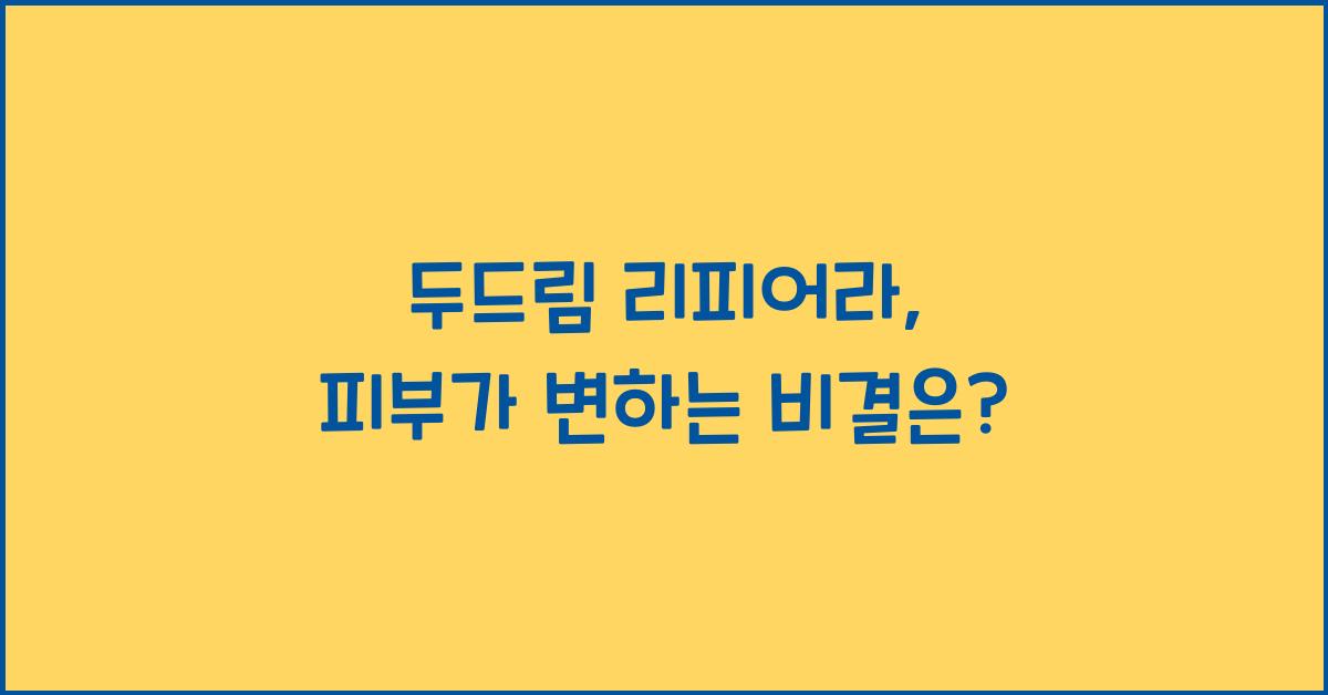 두드림 리피어라