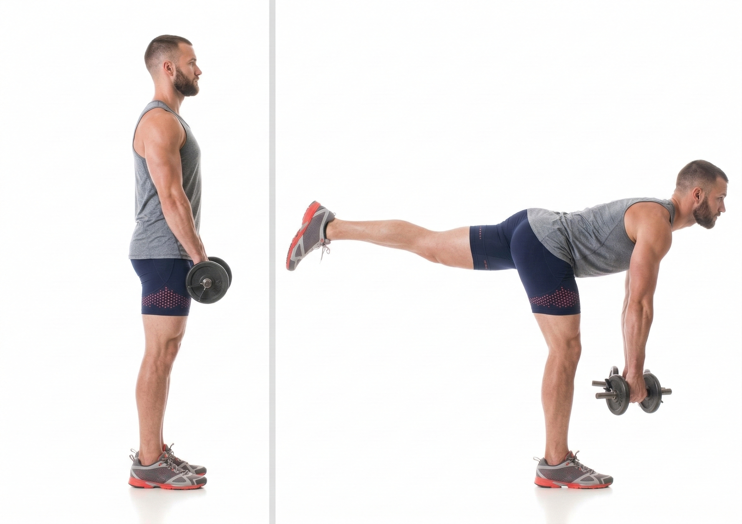 1. 원레그 데드리프트