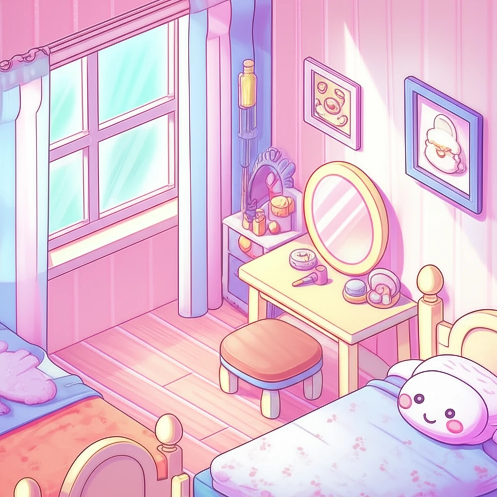 작은방 화장대 배치 고민 해결! 공간..