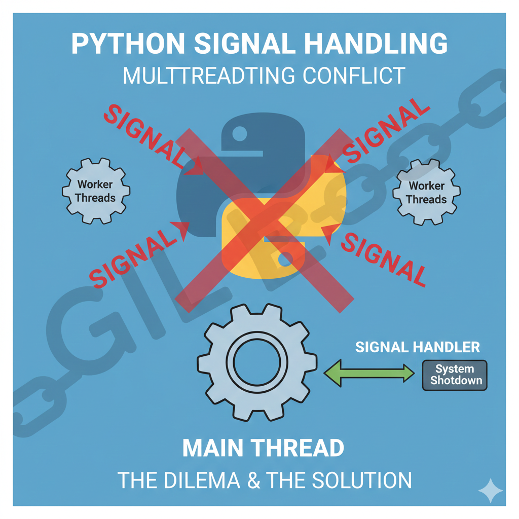 멀티스레딩 Signal 핸들링