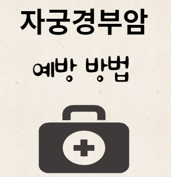 자궁경부암 예방 방법